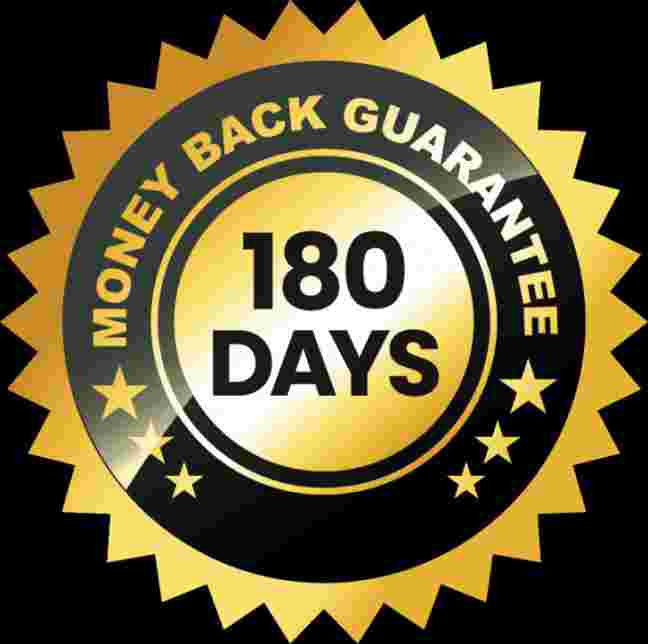 180-Day Money Back Guarantee puravive